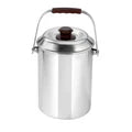 VINOD Stainless Steel Deluxe Hot Tiffin with 3 Compartment, Insulated, Rust Free, Leak Proof, Dishwasher Safe, Strong and Tough
