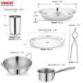 VINOD 101 Pieces Griha Pravesh Set Thoughtful Gift for Housewarming, Wedding Celebrations and other Auspicious Moments