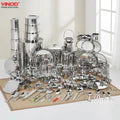 VINOD 121 Pieces Deluxe Griha Pravesh Set a Grand Gifting Collection for Weddings, Anniversaries & Special Auspicious Occasions