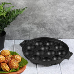 Vinod Legacy (Cast Iron) Paniyarakkal Pan 15 cups.