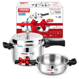 Vinod Platinum combo Pressure Cooker with FREE Pressure Pan