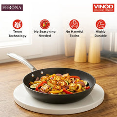 Vinod Ferona Cast Iron Frypan