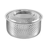 Kraft Stainless Steel Hammered Casserole