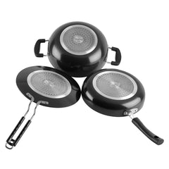 Vinod Hard Anodised Handi with Lid (Induction Friendly)