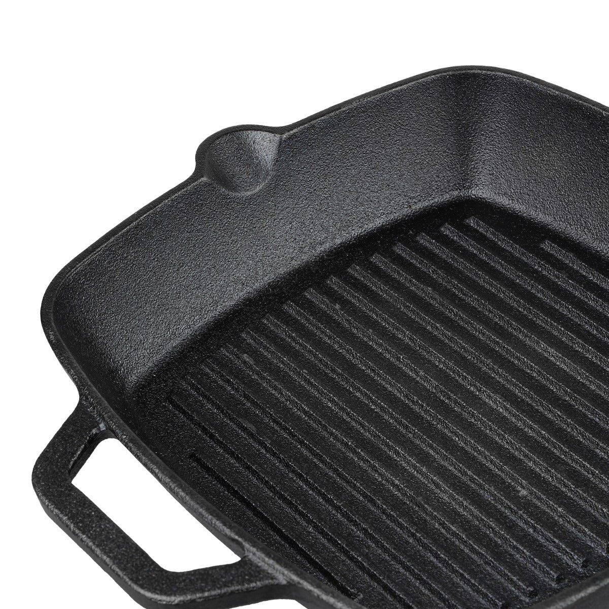 Vinod Legacy Pre-Seasoned Cast Iron Combo Set (Grill Pan & Tawa)