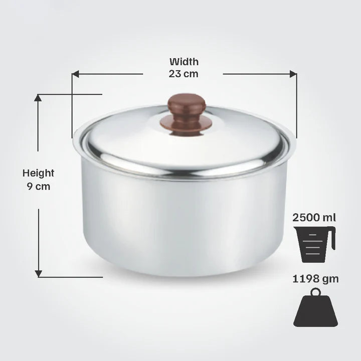 VINOD Stainless Steel Hot Pot