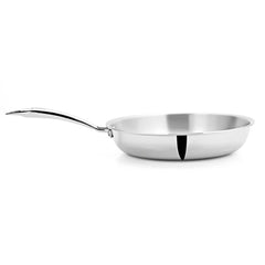 Doniv Titanium Triply Stainless Steel Fry Pan Induction Friendly
