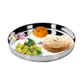 Vinod Stainless Steel Beeding Khumcha Thali set of 2