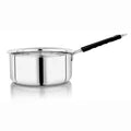 VINOD Stainless Steel Royal Saucepan with Long Side Handle 1800 ml , Rust Free, Dishwasher Safe and Induction Friendly