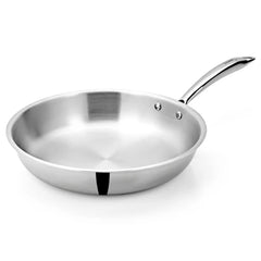 Doniv Titanium Triply Stainless Steel Fry Pan Induction Friendly