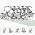 VINOD 36 Pieces Stainless Steel Dinner Set, Heavy Gauge steel, Durable,Tough & Strong, Rust-free, Dishwasher safe & ISI certified