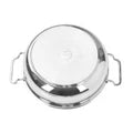 Doniv 2 Piece Majestic Sandwich Bottom Cookware Set, 1 Piece Sauce Pan with lid 14 cm & 1 Piece Kadhai with Lid 24 cm