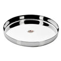 Vinod Stainless Steel Beeding Khumcha Thali set of 2