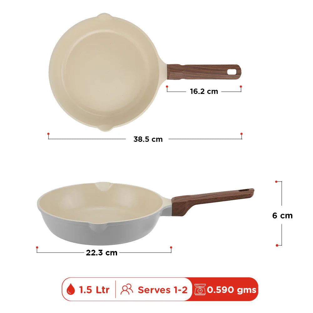Vinod Ceravit Frypan - Washed Stone