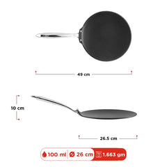 Vinod Ferona Cast Iron Roti Tawa - 26 cm