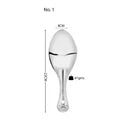 VINOD Stainless Steel Rice Server / Rice Spoon / Rice Chamcha Set of 2 - 22 cm, High Grade Stainless Steel, Mirror Finish, Rust Free