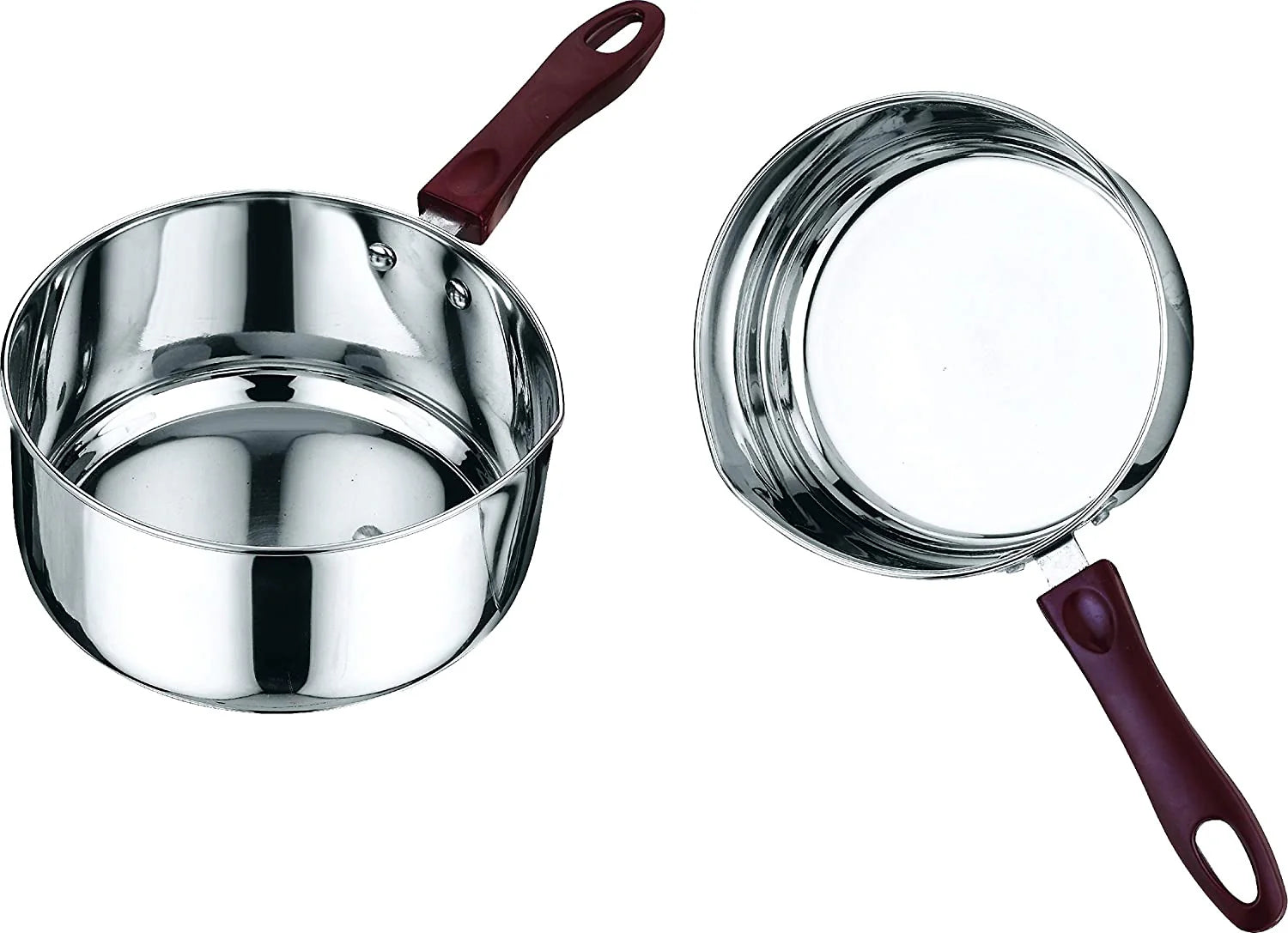 Vinod Milkpan 2 Piece Set 1 L & 1.6 L (Induction Friendly)