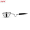 Vinod - Claro Heavy Gauge Stainless Steel Hammered Tadka Pan, 1.5 mm