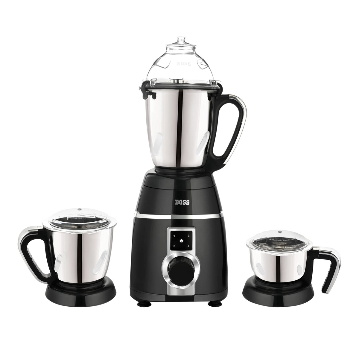 BOSS Tornado 1000Watt Mixer Grinder, 3 Jars, 5 years warranty