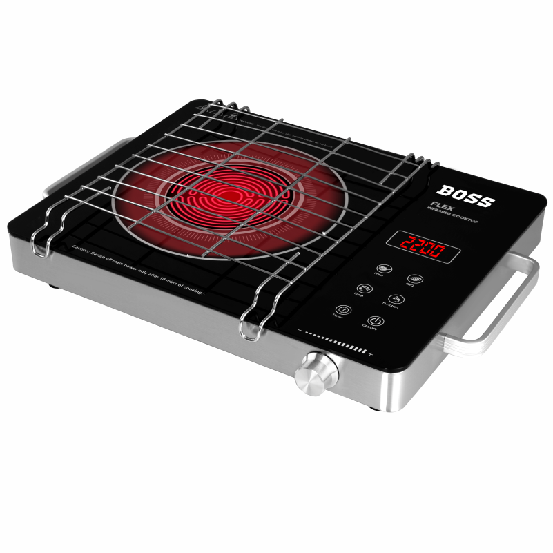 BOSS Flex 2200 Watts Infrared Induction Cooktop