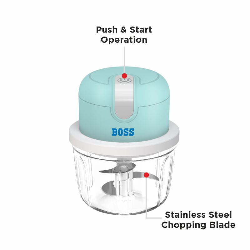 BOSS Rechargeable USB Mini Chopper – 350ML