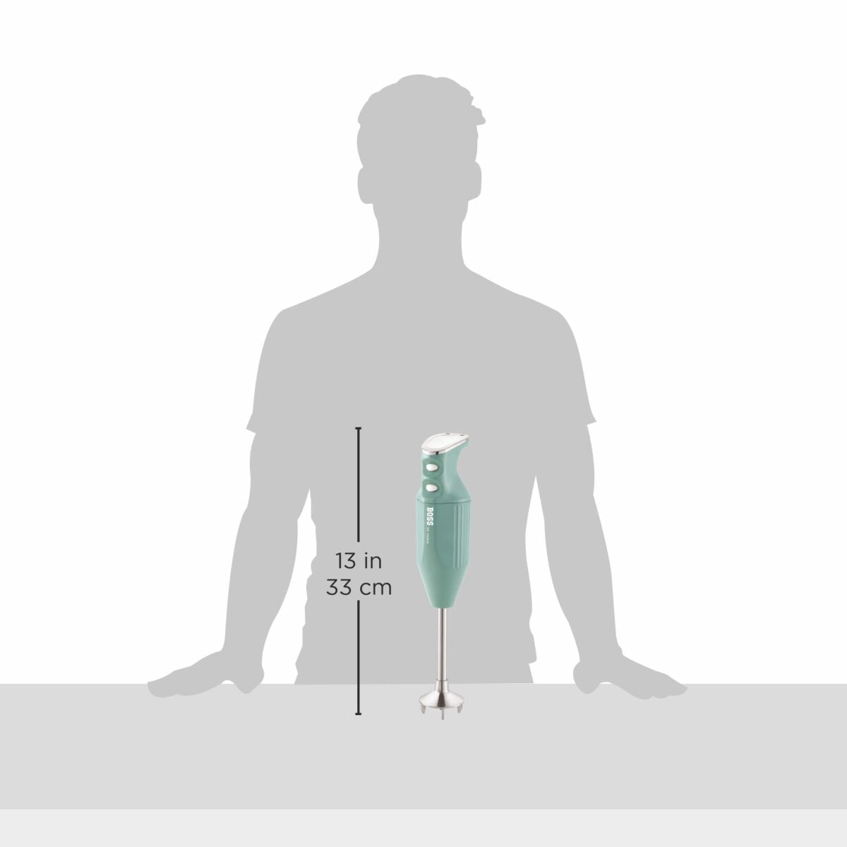 BOSS Big Boss Hand Blender 275 Watts, Chutney & Soup Jar, 5 Years Warranty