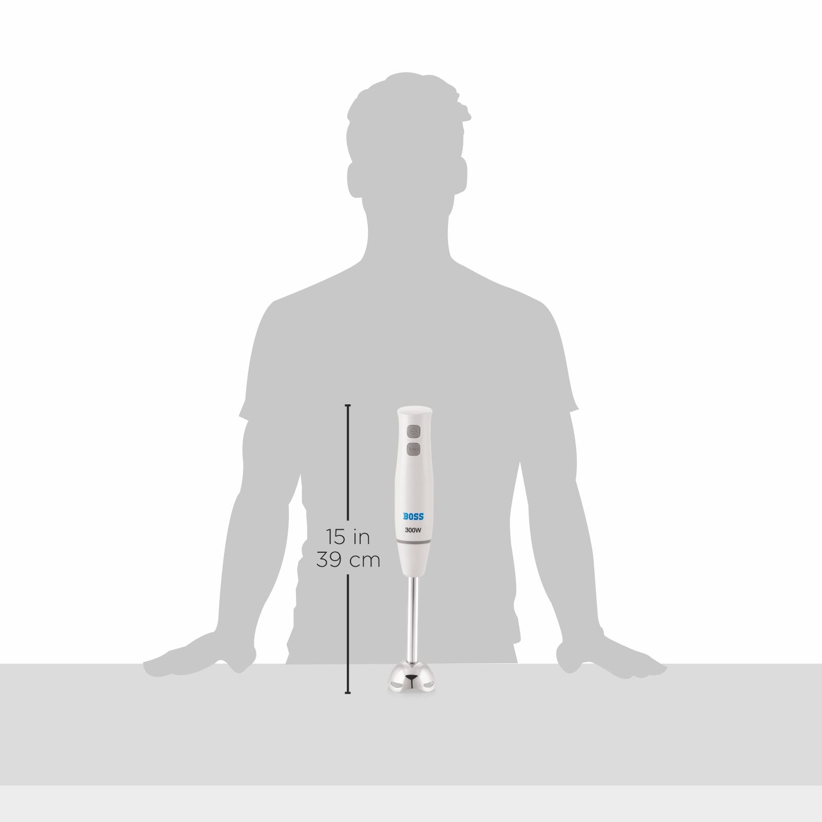 BOSS Sparkle Hand Blender 300 Watts, Variable speed, 2 Years Warranty