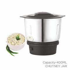 BOSS Comfort Plus 500W Mixer Grinder with Powerful Motor, 3 SS Jars, 2 years warranty