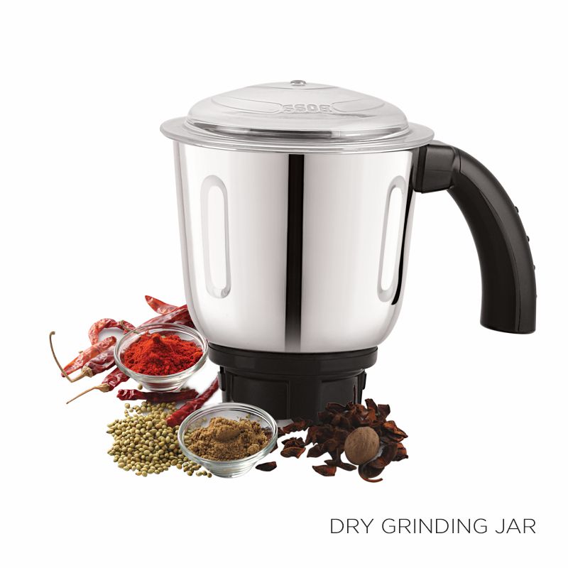 BOSS Cyclone-Nx 750W Mixer Grinder with Powerful Motor, 3 SS Jars, 5 years warranty