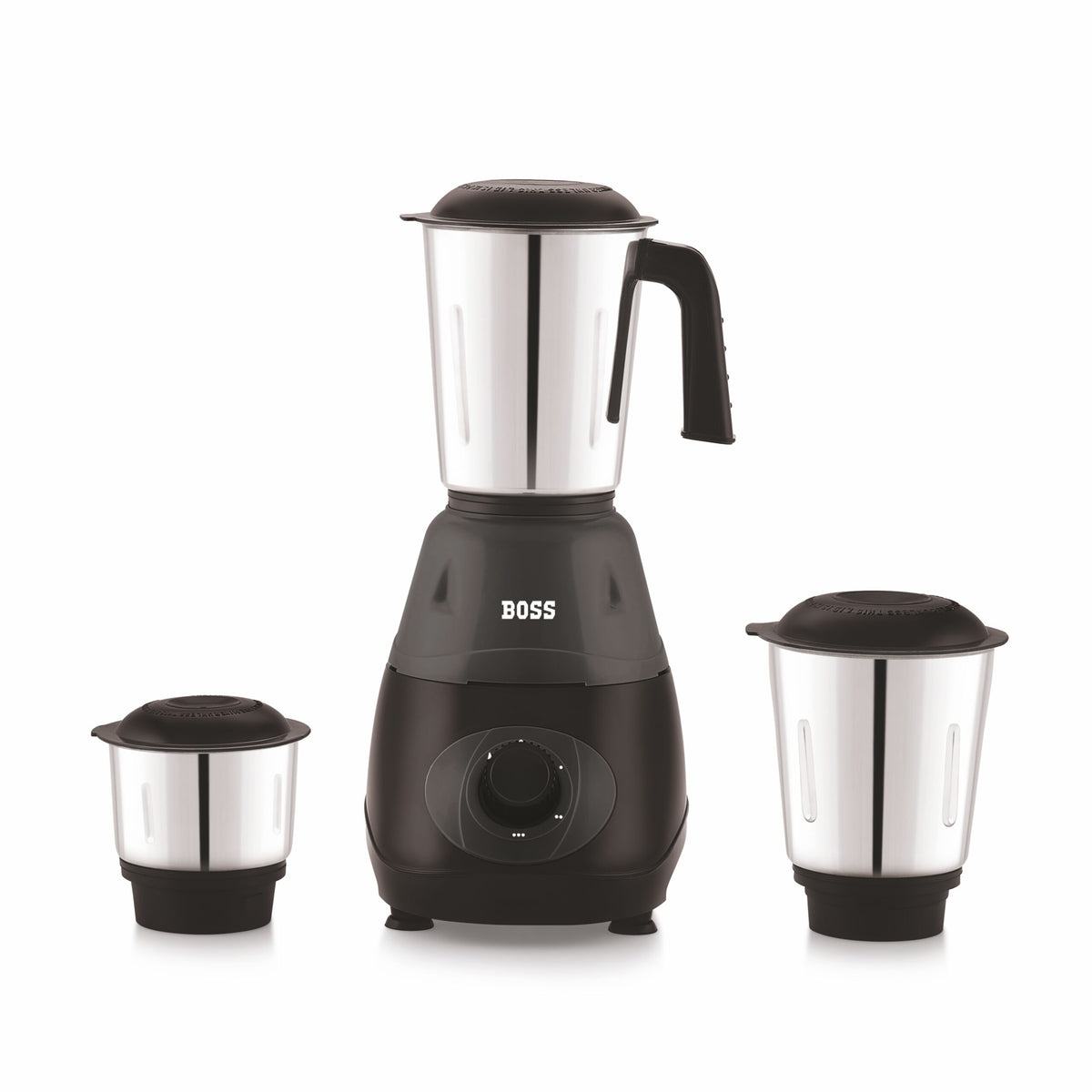 BOSS Bravo 500W Mixer Grinder with Powerful Motor, 3 SS Jars, 2 years warranty