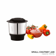 BOSS Bravo 500W Mixer Grinder with Powerful Motor, 3 SS Jars, 2 years warranty