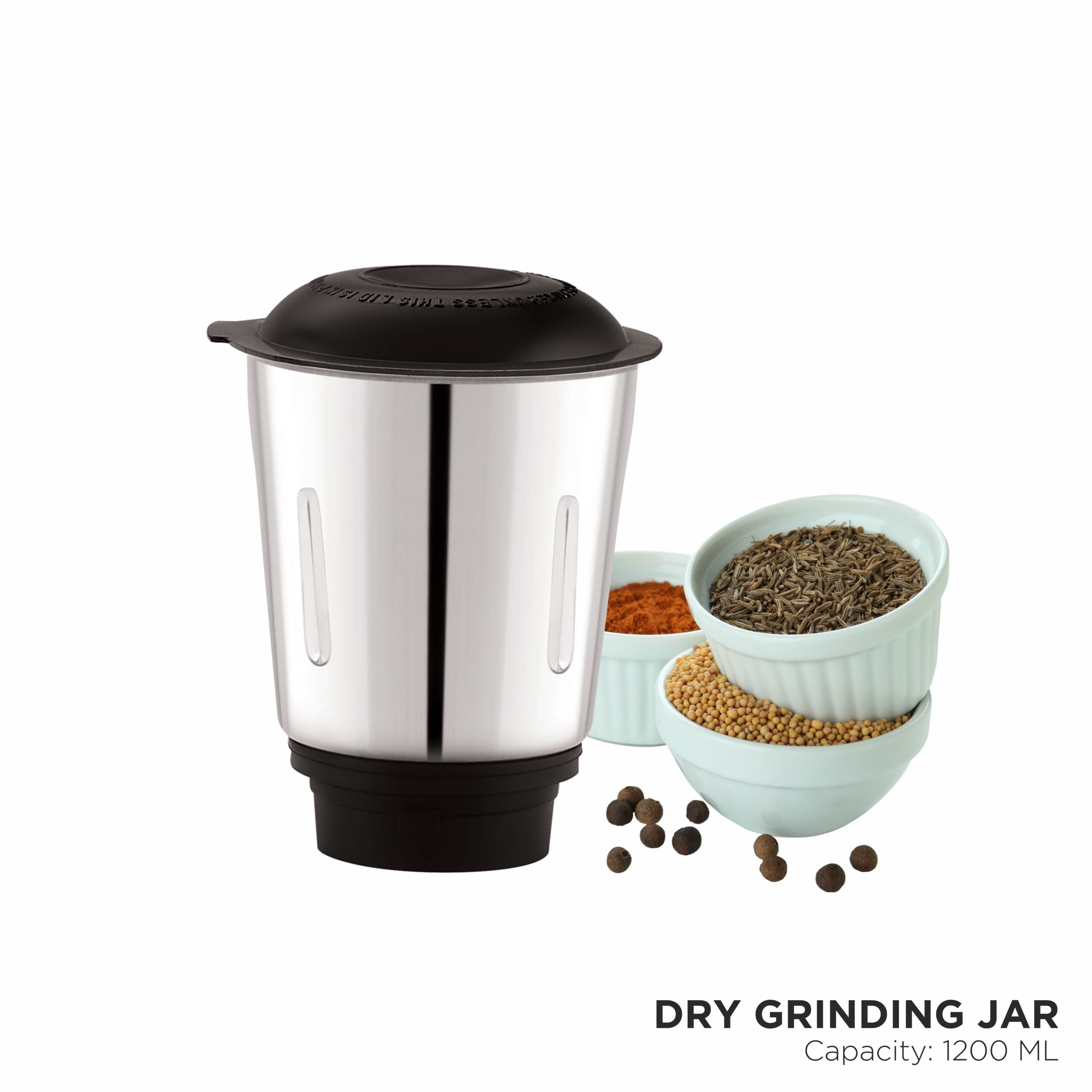 BOSS Bravo 500W Mixer Grinder with Powerful Motor, 3 SS Jars, 2 years warranty