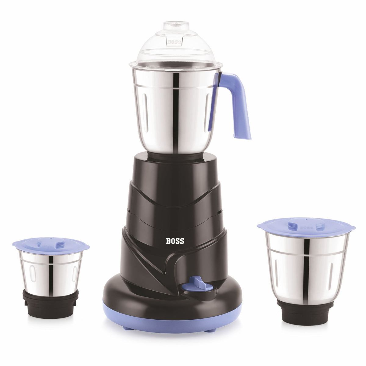 BOSS AllTimePlus+ 550W Mixer Grinder with Powerful Motor, 3 SS Jars, 5 years warranty