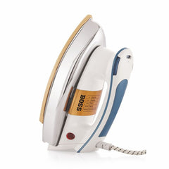 BOSS Topaz Heavyweight 1000 watts Dry Iron, Non Stick Soleplate coating, double ISI safety