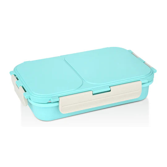 VINOD Stainless Steel 2 Compartment Tiffin, Airtight, Leak-Proof, Food-Grade Stainless Steel Tray, Insulated, Lightweight
