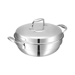 Vinod Platunim Multi purpose Kadhai 26 cm- 6 Plates ( 4 L )