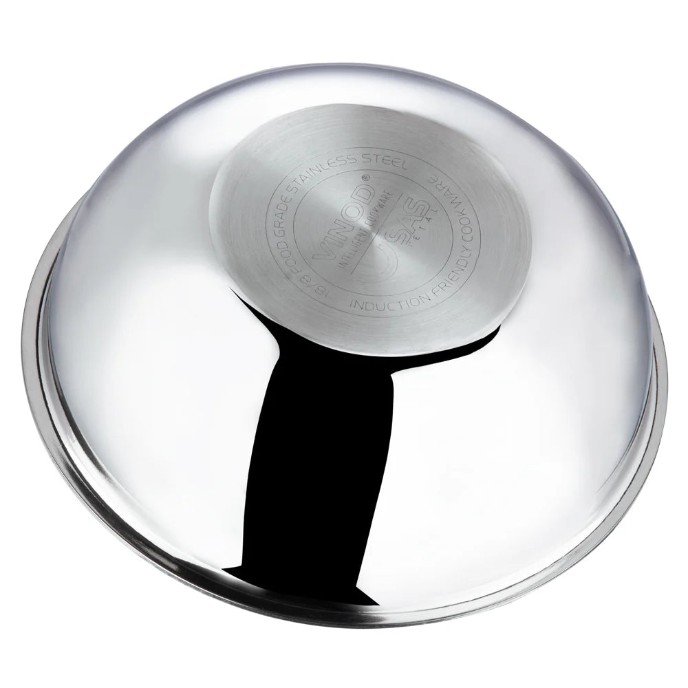 Vinod Platinum Triply Stainless Steel Extra Deep Tasla