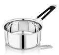 VINOD Stainless Steel Royal Saucepan with Long Side Handle 1800 ml , Rust Free, Dishwasher Safe and Induction Friendly