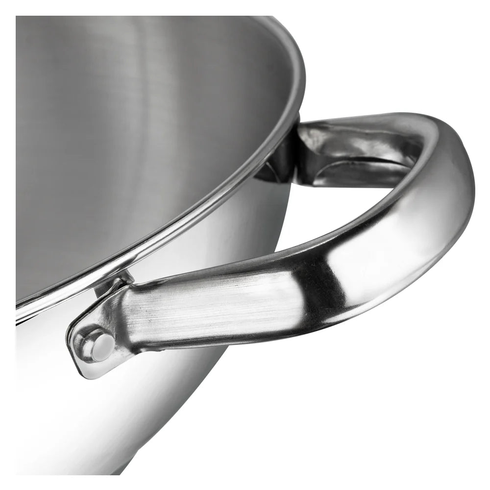 Vinod Stainless Steel Modena Cookware Set - 3 Piece (Induction Friendly)