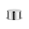 Vinod Stainless Steel Induction Friendly Flat Bottom Tope Without Lid – 4 Pieces Large Set – Capacity 3.70 Litre, 4.60 Litre, 5.50 Litre & 6.70 Litre