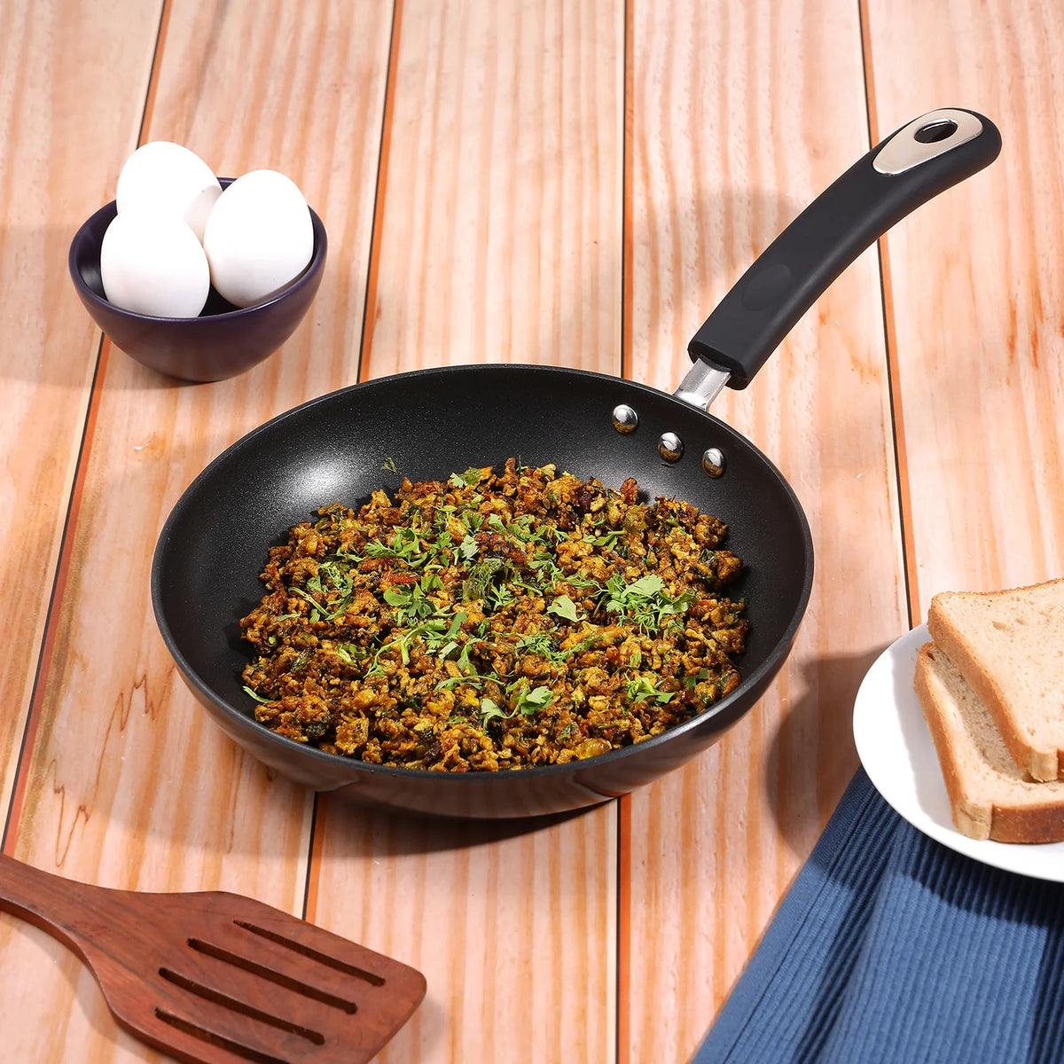 Vinod Hanos Non Stick Frypan (Induction Friendly)
