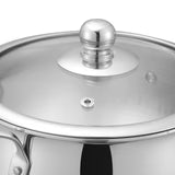 Vinod Platinum Triply Medium Belly Saucepot ( Induction Friendly )