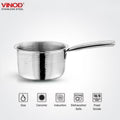 Vinod – Claro Heavy Gauge Stainless Steel Hammered Sauce Pan, 1.5 mm