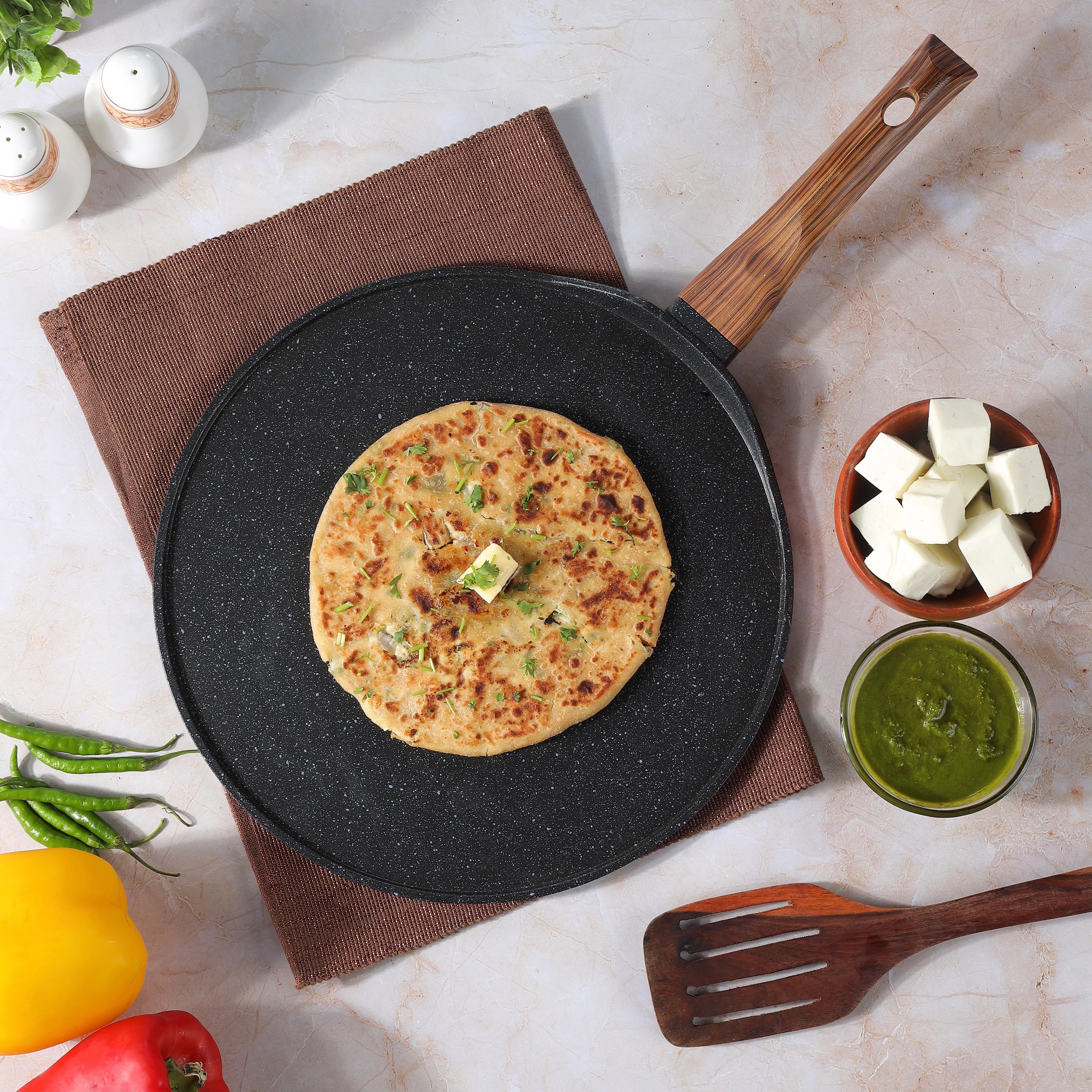 Zest Plus Tawa - Aluminum Die Cast (Induction Friendly)