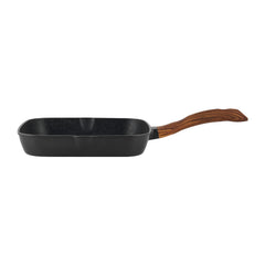 Zest Plus Grill Pan 24 cm - Aluminum Die Cast (Induction Friendly)