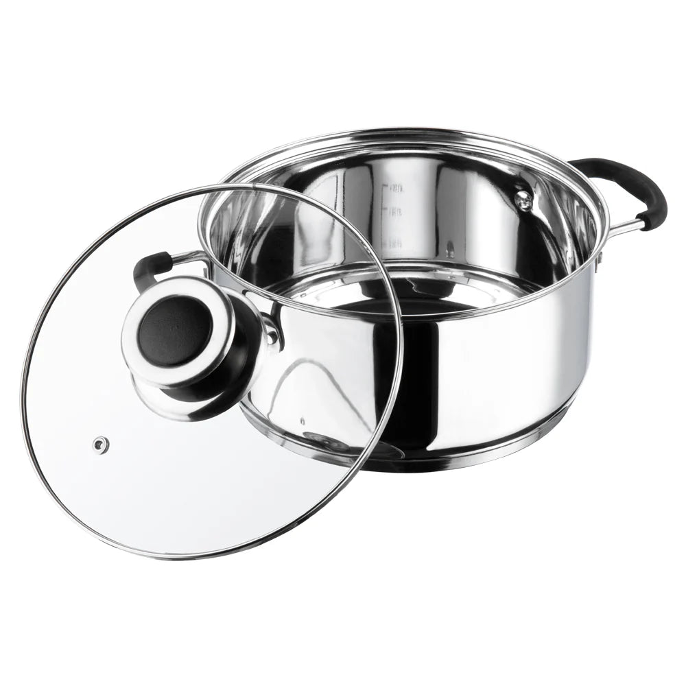 Vinod Stainless Steel Master Chef Cookware Set (Induction Friendly)