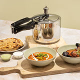 Vinod 18/8 Stainless Steel Inner Lid Pressure Cooker