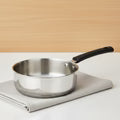 DONIV Stainless Steel Sandwich Bottom Solitaire Fry Pan – Induction Friendly