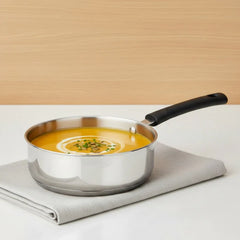 DONIV Stainless Steel Sandwich Bottom Solitaire Fry Pan – Induction Friendly