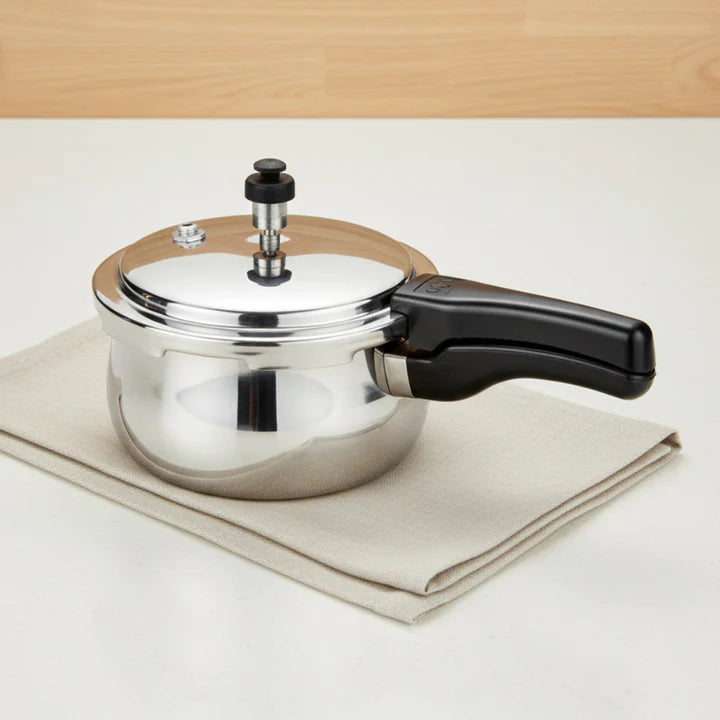 Doniv Titanium Triply Stainless Steel Pressure Cookers , Outer Lid, Induction Friendly